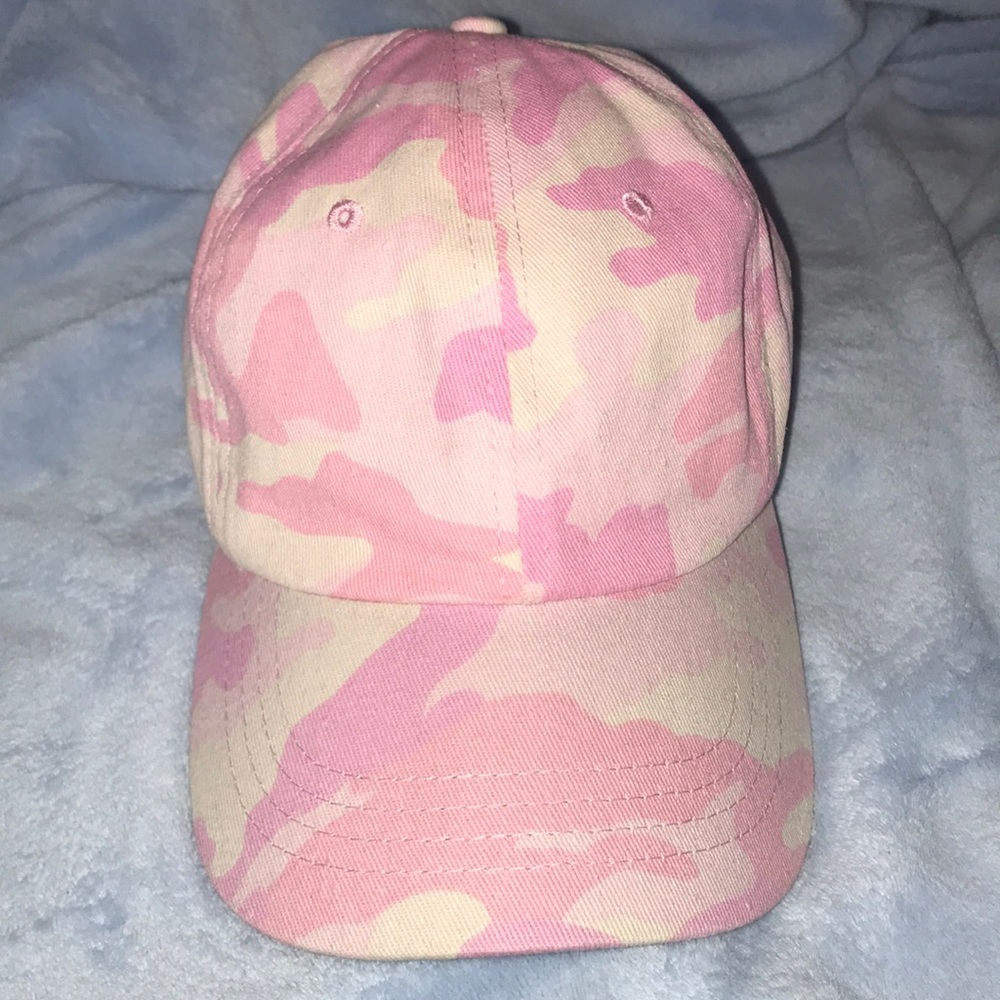 Pink baseball cap